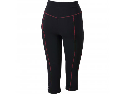 Damskie spodnie 3/4 Karpos FANES w kolorze black/pinkm