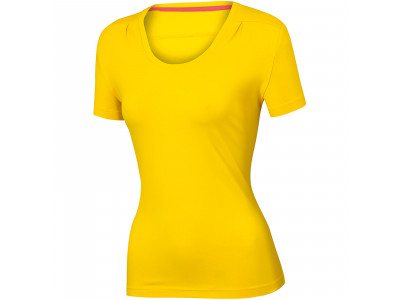 T-shirt damski Karpos GENZIANA w kolorze żółtym