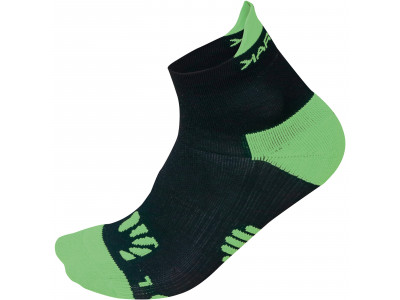 Karpos LAVAREDO ponožky čierne/zelené fluo  