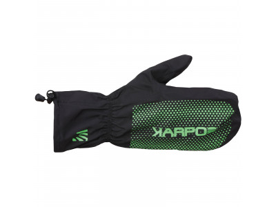 Karpos LAVAREDO RAIN gloves, black/green fluo