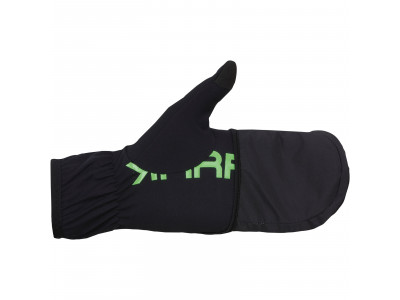 Karpos LAVAREDO gloves, black/green fluo