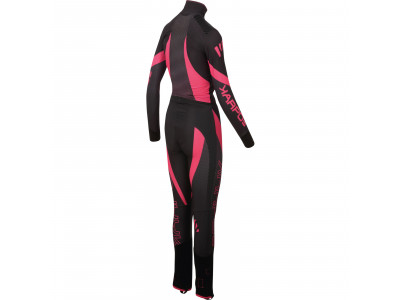 Karpos RACE női overall fekete/fluo rózsaszín