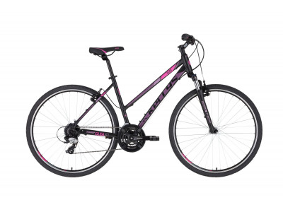 Kellys Clea 30 28 női kerékpár, fekete/rózsaszín