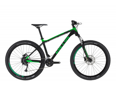 Bicicleta Kellys Gibon 30 27.5, negru/verde