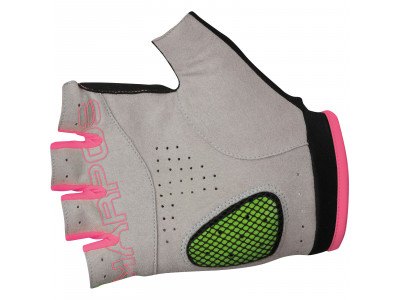 Karpos RAPID gloves women&#39;s dark gray / pink fluo
