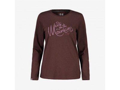 Maloja SPELMAM women&amp;#39;s T-shirt long sleeve choco