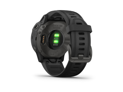 Garmin fénix 6S Sapphire, Carbon Gray DLC, Black Band športové hodinky