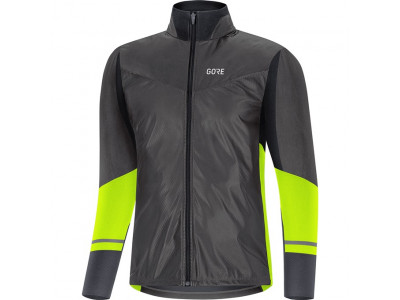 GOREWEAR R5 Partial GTX Infinium Soft Lined Long Sleeve Shirt black/neon yellow