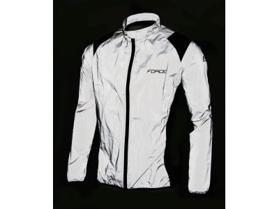 FORCE Reflex kabát, fényvisszaverő szürke