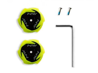 Northwave SLW2 triple system, pair, neon yellow