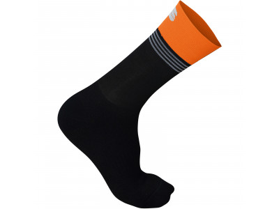 Sportful Arctic 18 ponožky čierne/oranžové SDR