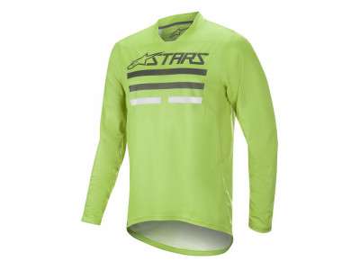 Męska koszulka rowerowa Alpinestars Mesa V2 LS z długim rękawem, letnia, zielona