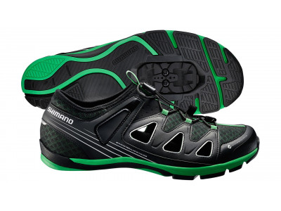 Shimano SH-CT46 MTB férfi tornacipő, fekete/zöld