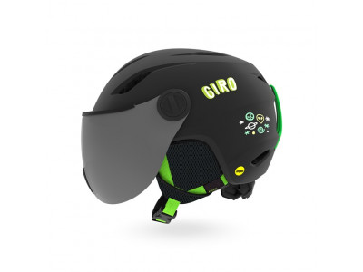 Giro Buzz MIPS Mat Black/Bright Green Alien XS