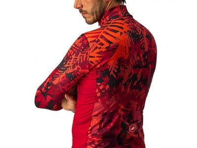 Koszulka rowerowa Castelli UNLIMITED, bordowo-czerwona