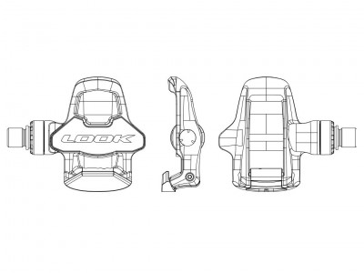 LOOK KEO Blade Carbon Titan Ceramic pedals