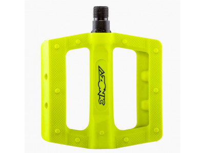 Azonic Shoo-In pedals yellow