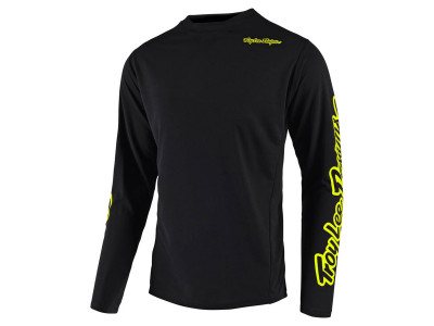 Troy Lee Designs Sprint dres čierny/fluo žltý