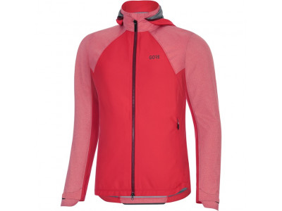 GOREWEAR C5 Women GTX Infinium Hybrid Hooded Jacket hibiscus pink 40
