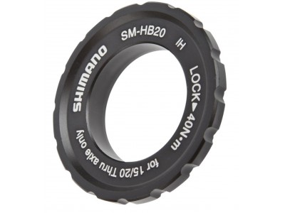 Shimano SM-HB20 center lock ring for hub with 15/20mm thru axle