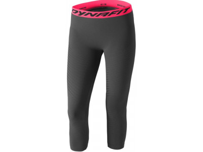 Dynafit Speed ​​​​Dryarn Colanți femei Asphalt 1 Pantaloni funcționali 3/4 damă roz
