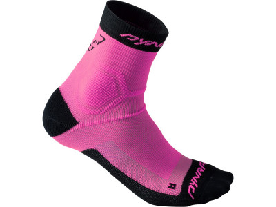 Dynafit Alpine Short Socks Sosete scurte de alergare Fluo Pink, roz