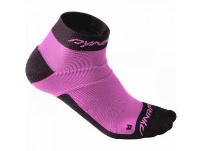 Dynafit Vertical Mesh Footie Fluo Pink ankle running socks