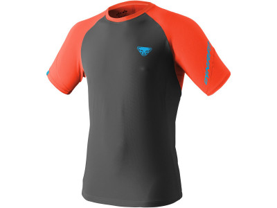 T-shirt Dynafit Alpine General, pomarańczowo-szary