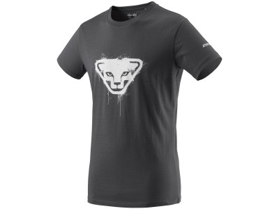Dynafit Graphic Cotton Men T-shirt Asphalt1 pánské triko černé