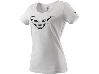 Dynafit Graphic Cotton Damen T-Shirt Grau / Nimbus weißes Damen T-Shirt