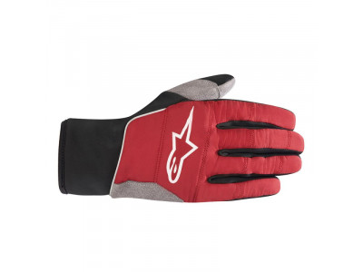 Alpinestars Cascade Warm Tech gloves, red/black