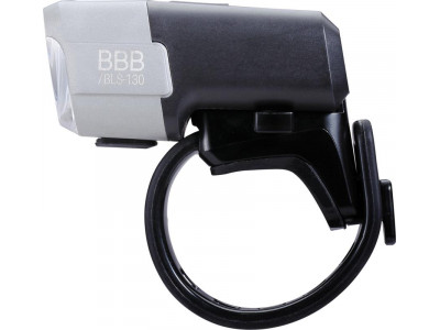 BBB BLS-130 NANOSTRIKE 400 front light, black/silver