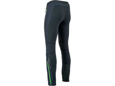 Męskie spodnie narciarskie SILVINI Soracte czarno-zielone