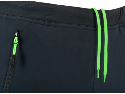 Pantaloni de schi SILVINI pentru barbati Soracte negru/verde
