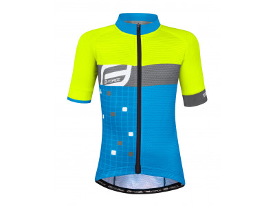 Force KID SQUARE jersey children&amp;#39;s fluo-blue
