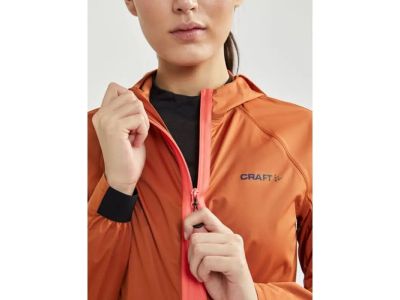 Jachetă de damă CRAFT Hydro, portocalie