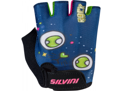 SILVINI Punta navy/marigold children&#39;s gloves