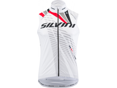 SILVINI Team vest, white/red