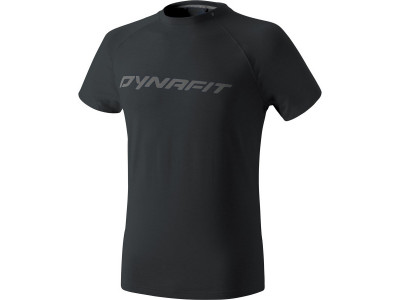 T-shirt męski Dynafit 24/7 Logo, czarny, szybkoschnący, męski T-shirt w kolorze czarnym