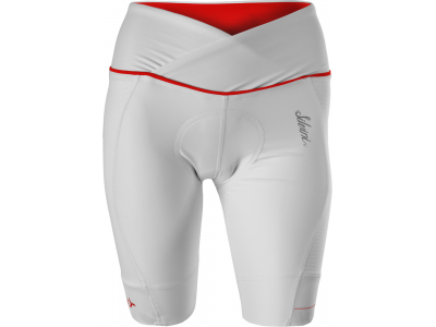 SILVINI women&#39;s cycling pants Tinella white/red