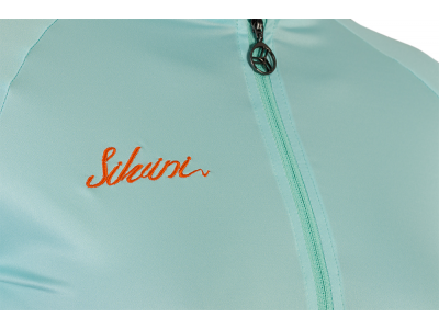 SILVINI women&#39;s cycling jersey Sabatini turquoise/orange