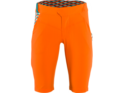 SILVINI dámske cyklistické nohavice Alma orange/turquoise