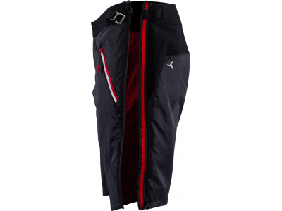 SILVINI Barrel primaloft shorts, black/red