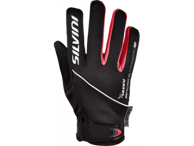 SILVINI Ortles CA1139 schwarz/rote Handschuhe