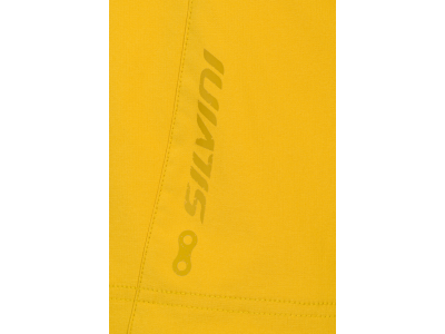 SILVINI Dello MTB shorts, yellow/blue