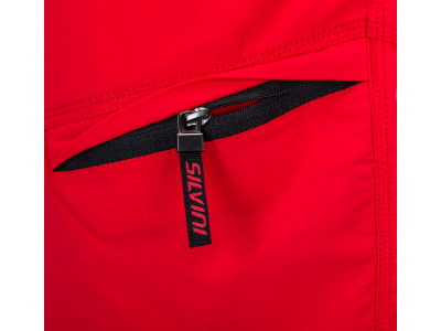 Pantaloni scurți SILVINI Rango MTB, roșu/negru