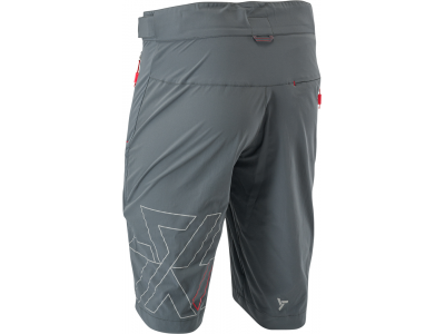 SILVINI Meta shorts for men grey/red