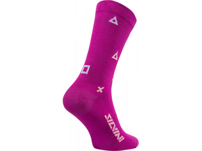 SILVINI Dogana socks, punch/coral
