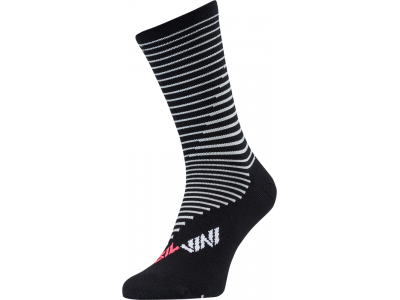 SILVINI Ferugi ponožky, black/red