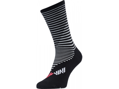 SILVINI Ferugi zokni, black/red